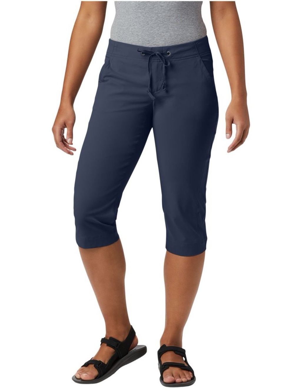 COLUMBIA ANYTIME OUTDOOR UPF 50 OMNI SHIELD CAPRI PANTS 💙NWT💙